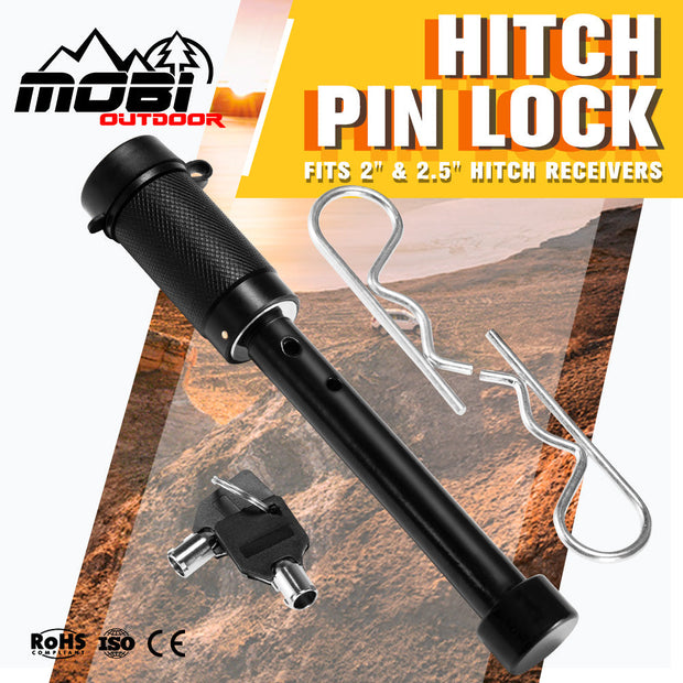 Hitch Pin Lock S Type Tow Bar Ball Trailer Parts Anti Theft
