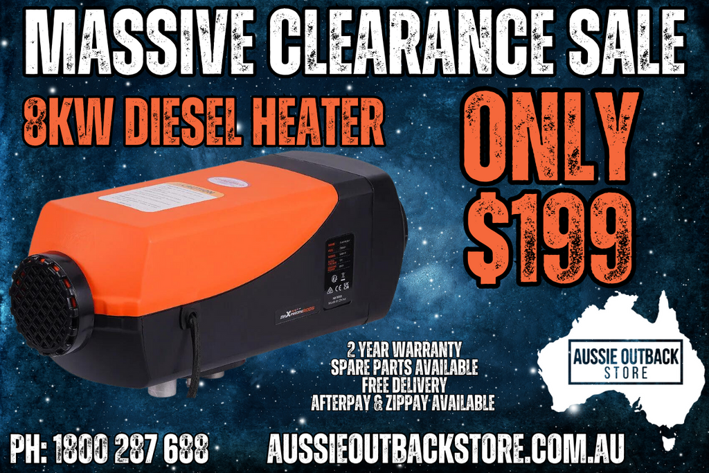 CLEARANCE 8kw Adjustable Diesel Heater – AussieOutbackStore