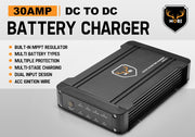 Mobi 30A DC to DC Battery Charger 12V MPPT