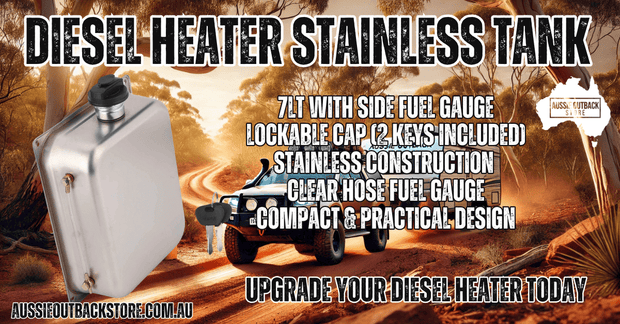 7L Stainless Steel Fuel Tank Diesel Heater