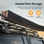 San Hima Dual Shower Awning Instant Ensuite Tent Fold-Out Camping Change Room