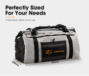 San Hima Cargo Bag 50L Small Stormproof Bag Water Resistant