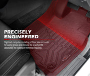 3D TPE Car Floor Mats for Toyota Landcruiser Prado 150 MY 2013-Current (Automatic Transmission Models ONLY)