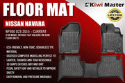 3D TPE Car Floor Mats for Nissan Navara NP300 D23 2015-Current