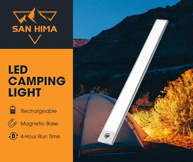 San Hima LED Strip Light Portable Magnetic Rechargeable