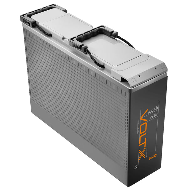 VoltX 12V 100Ah Slim Lithium Ion Battery