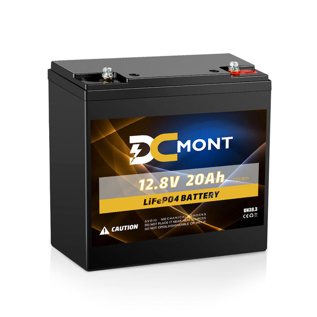 DC MONT 12V 20Ah Lithium Battery LiFePO4