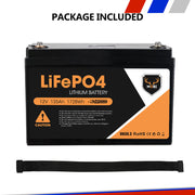 Mobi 12V 135AH Lithium Iron Phosphate Battery LiFePO4