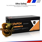 Mobi 12V 300AH Lithium Iron Phosphate Battery LiFePO4