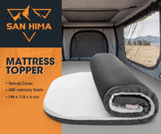 San Hima Camping Mattress Topper 198X118X6CM For Kalbarri Lite Roof Top Tent