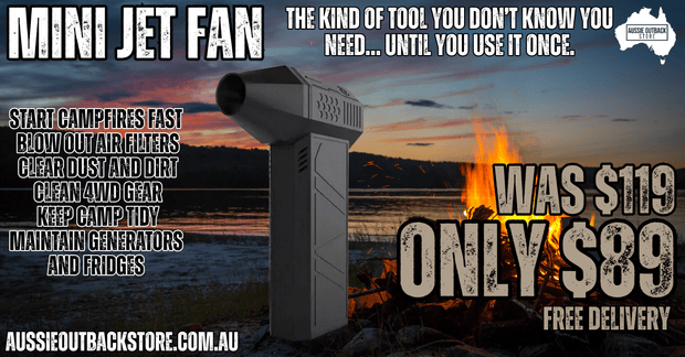 Mini Jet Fan – The Ultimate Camping & 4WD Companion