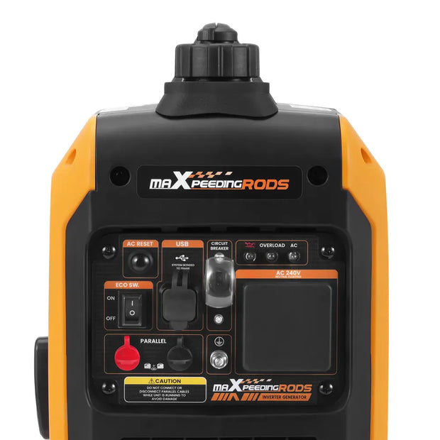 Maxpeedingrods 2kw Super Quiet Portable Inverter Generator