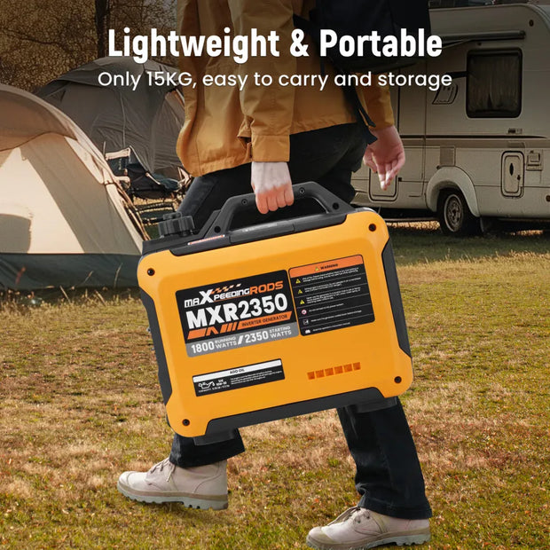 Maxpeedingrods 2kw Super Quiet Portable Inverter Generator