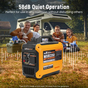 Maxpeedingrods 2kw Super Quiet Portable Inverter Generator