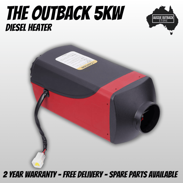 The Outback 12v Adjustable 5Kw Diesel Heater