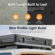 PRE ORDER San Hima Gibb Rooftop Tent Hardshell With Ladder Outdoor Waterproof Camping 4WD
