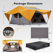 San Hima Alpine Roof Top Tent With Ladder