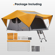 San Hima Alpine Roof Top Tent With Ladder