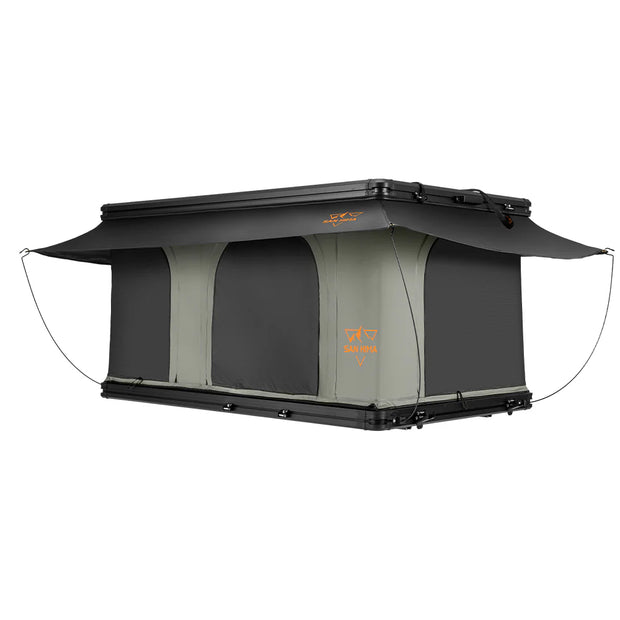 PRE ORDER San Hima Gibb Rooftop Tent Hardshell With Ladder Outdoor Waterproof Camping 4WD