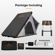 San Hima Kalbarri Lite Roof Top Tent Hardshell With Ladder