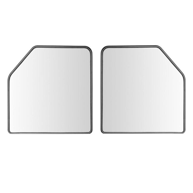 Pair of Large FLAT Replacement Mirror for San Hima Gen2 Towing Mirrors