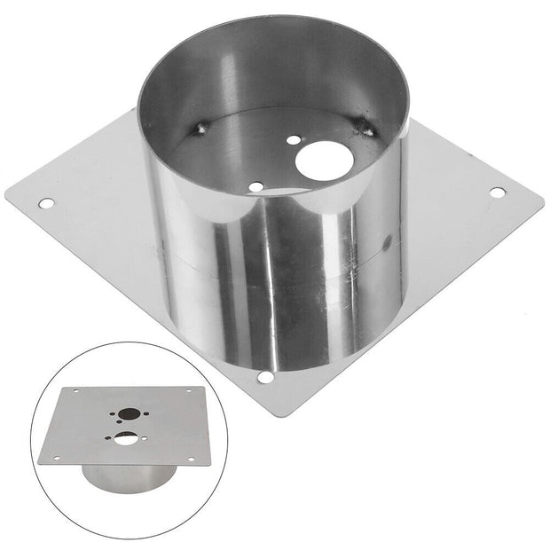 Stainless Steel 60mm Turret Diesel Heater Mounting Plate