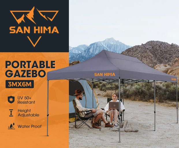 San Hima Portable Gazebo 3m x 6m