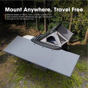 San Hima 180 Degree Awning Free Standing Car Camping 4x4 Awning With L Brackets