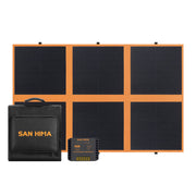 San Hima 12V 160W Folding Solar Blanket Flexible Blanket Kit