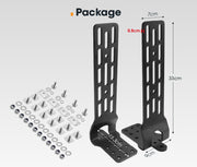 San Hima Long Awning "L" Brackets For 180 & 270 Awnings Powder Coated Steel