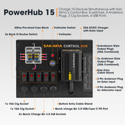 San Hima 12V 300Ah Lithium Iron Phosphate Battery + 12V Control Box With Fuse