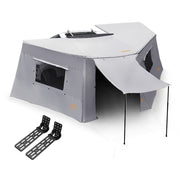 San Hima 270 Degree Awning With Side Wall Free-Standing Camping + "L" Bracket