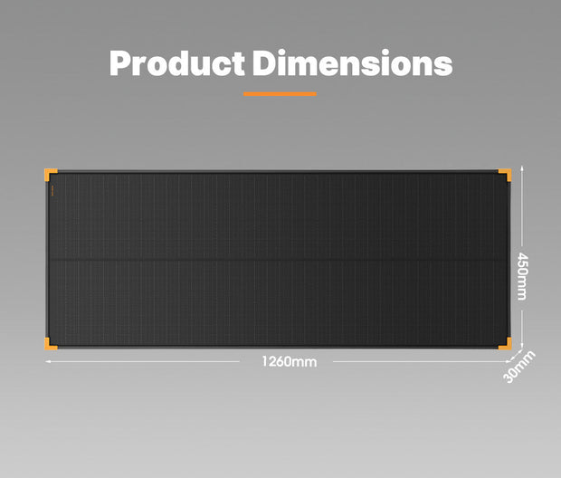 San Hima 120W Solar Panel Kit Mono Shingled Fixed