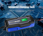 Smart Battery Charger 10A 6V/12V Automatic
