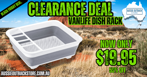 VanLife Dish Rack - Perfect for Small Spaces, Camping & Caravans!