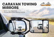 2x Towing Mirrors Clip Universal Pair