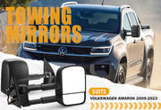 San Hima Pair Extendable Towing Mirrors Gen1 For Volkswagen Amarok 2009-2023