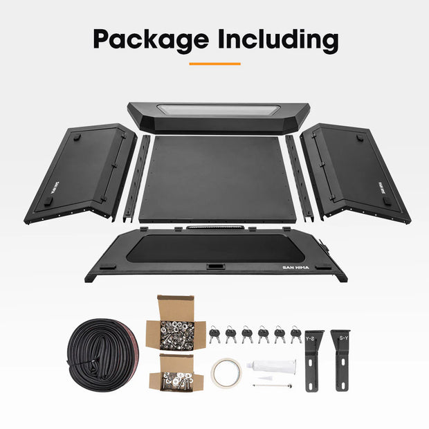 San Hima UTE Tub Canopy For BYD SHARK 6 2024-Current Dual Cab