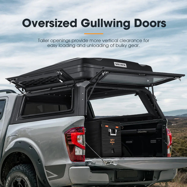 San Hima UTE Tub Canopy For Nissan Navara NP300 2015–2020 Dual Cab