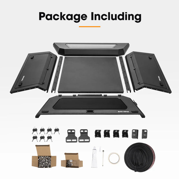 San Hima UTE Tub Canopy For Nissan Navara NP300 2015–2020 Dual Cab