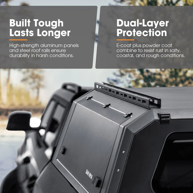 San Hima UTE Tub Canopy For Nissan Navara NP300 2021-On Dual Cab Not Fit Pro-4X