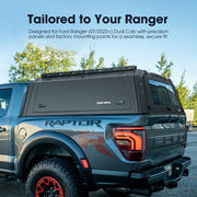 San Hima UTE Tub Canopy For Ford Ranger Next Gen PY 07/2022–On Dual Cab