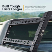 San Hima Universal Ute Tub Rack 3mm Powder Coated Steel Adjustable Height Width