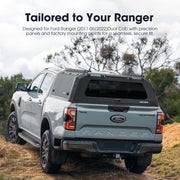 San Hima UTE Tub Canopy For Ford Ranger PX/PX2/PX3 2011-06/2022 Dual Cab