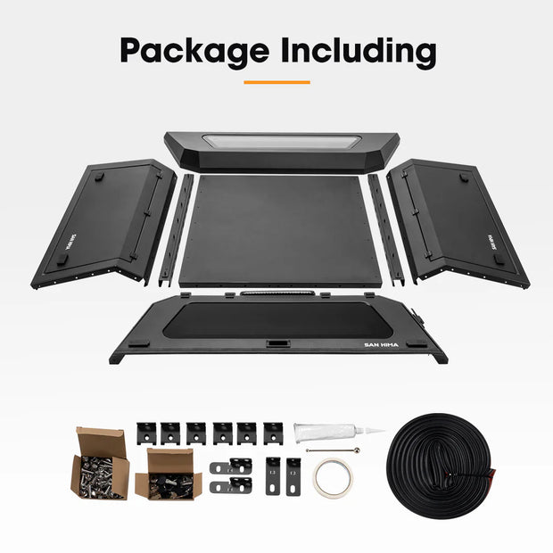 San Hima UTE Tub Canopy For Ford Ranger PX/PX2/PX3 2011-06/2022 Dual Cab