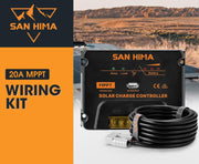 San Hima 20A MPPT Solar Charge Controller With Cable Regulator 12V/24V