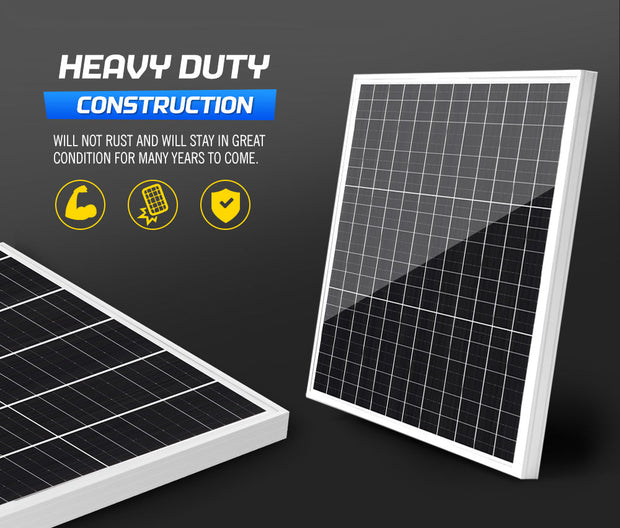 12V 120W Solar Panel Kit - 2x 60W Panels