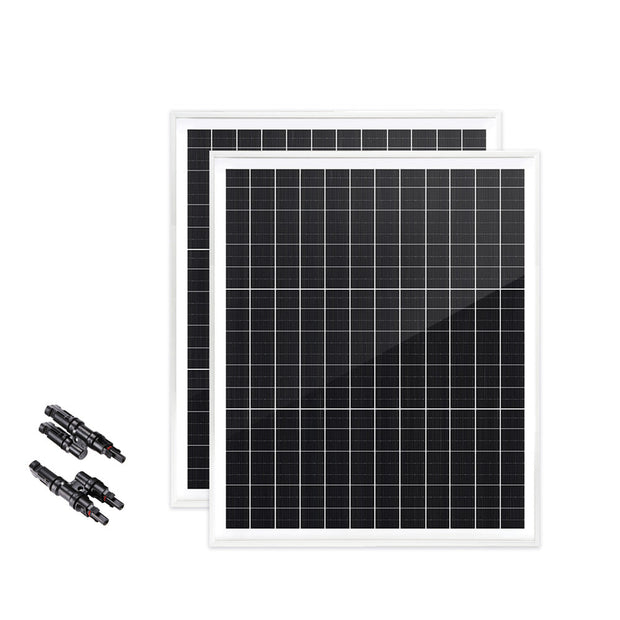 12V 120W Solar Panel Kit - 2x 60W Panels