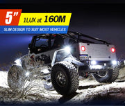 Lightfox 5inch Led Light Bar 1 Lux @ 160M IP68 3501 - 4000 lm