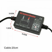 12V Vehicle Battery Monitor via Bluetooth 4.0 Voltage Meter Tester with Auto Alarm